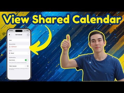 How to View Shared Calendar on iPhone | Step-by-Step Guide (2026)