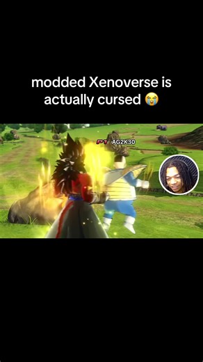 Xenoverse mods are funny ash 💀 @AG2K30 #xenoverse2 #dragonball #LLushic #fightinggames #gaming
