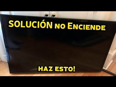 HOW TO FIX YOUR TV THAT WON'T TURN ON - BLACK SCREEN PROBLEM (SOLVED)