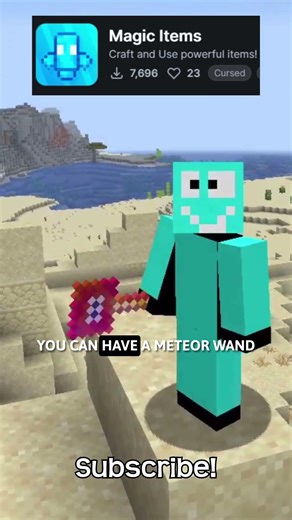 Making A Meteor Wand In Minecraft!
