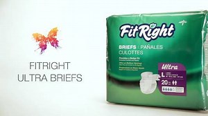 How about managing incontinence with ideal dryness and a discreet, garment like, natural feel? Medline FitRight Basic Clothlike Adult Briefs are the ones you are looking for! Watch how they work: http://bit.ly/2Ui9tnm | Health Products For You