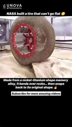 The Tire That Can’t Go Flat 🚀