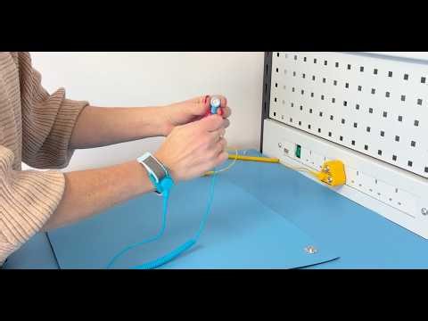 How to Use an Anti‑Static Wrist Strap & Grounding Cord - Product Demo
