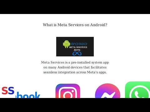 Meta Services App On Android – What It Is & Is It Safe To Disable