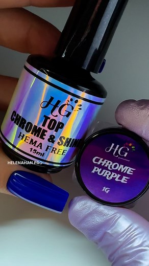 Purple 💜 @hgprofessional @hgprofcom Blue gel polish/ CHROME TOP / Purple mirror powder / Base / Top Use my promo code HAN10 👉 @hgprofessional . . . . . . . #helenahanpro #hgprofessional #nailchrome #nailpowder #nailart #squarenails #violetnails #purplenails #mirrornails #chromenails😍💅💣 #nailproducts #nail #nailporn #nailsofinstagram #nails #mirrorchrome #naildesigns #nailsnails #autumnnails #nailaddict #chromenails #nailartwow #lavandernails #nailcreation #nailspiration #unicornnails #nailp