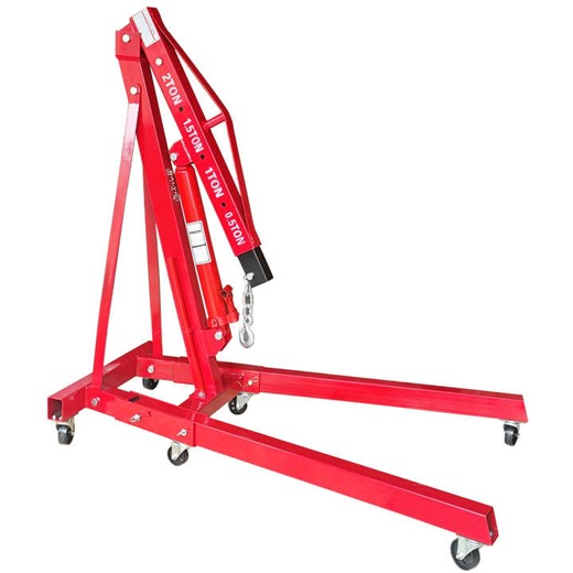 Factory Supply 2 Ton Foldable Engine Crane Lifting Hydraulic Shop Crane