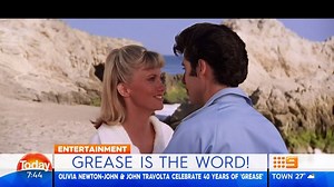 112K views · 2.4K reactions | Grease is still the word, 40 years on! https://www.9now.com.au/today/2018/extras/clips/clip-cjkd3hier000j0gmbscffpkf0 #9Today | TODAY | Facebook