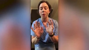 WATCH: Nurse demonstrates just how fast germs spread -- even if you're wearing gloves Story: https://www.foxcarolina.com/general/watch-nurse-demonstrates-just-how-fast-germs-spread----even-if-youre-wearing/article_6854f277-6510-51fe-a57c-1f33eab9991a.html | Fox Carolina News