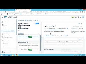 17 - BTP BAS Deploy UI5 app to BTP, Workzone Service
