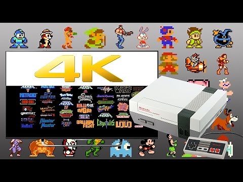 How to Play Retro Game Consoles on a 4K HDTV ( NES SNES SEGA ect.)