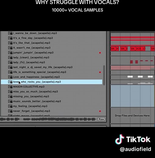 10000 Vocal Samples — Find High-Quality Vocals Fast