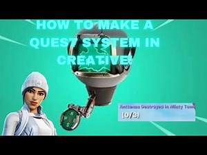 How to make an Quest System in Fortnite Creative!