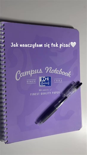 Jak nauczyłam się pięknie pisać? Tutorial krok po kroku