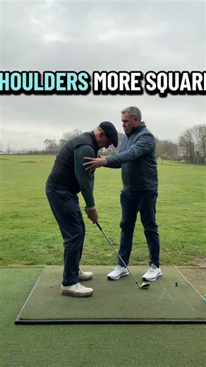 Stop rerouting the golf club like this, do this instead… #golftechnique #golfswingtips #golfdrills