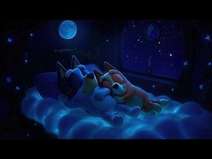 NO ADS Deep Sleep with Bluey & Bingo🌿 Relaxing Piano to Calm Your Mind & Heal Emotions