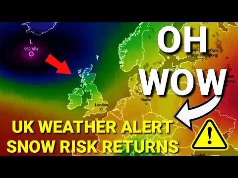 ⚠️UK Weather Alert: Arctic Cold, Frost, Snow Risk Returns... | Weather Forecast UK