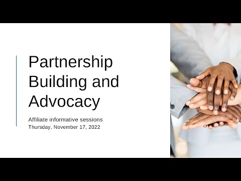 How to build partnerships for public health advocacy
