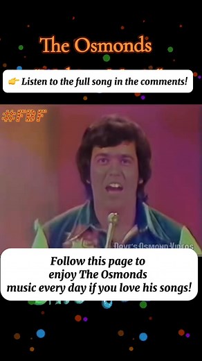 ❤️The Osmonds’ “Making Music Me https://timelesstunes.site/the-osmonds-making-music-me | Timeless Tunes
