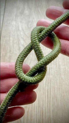 Scouting Skills - How To Tie A Figure of 8 Knot #scouting #knots #shorts