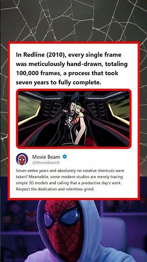 Redline 2010 Every Frame Hand-Drawn 100000 Frames Took Seven Years to Complete