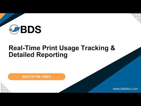 Real-Time Print Usage Tracking & Detailed Reporting