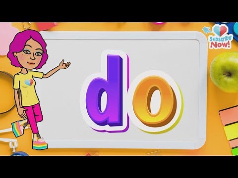 Sight Word For Kindergarten: "Do" | High Frequency Word | Learn To Read & Spell | theAsianparent