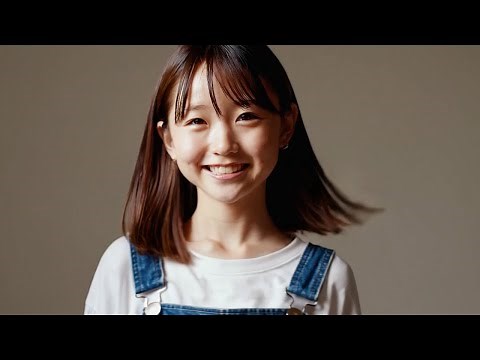【AI動画生成】かわいい少女 / cute girl