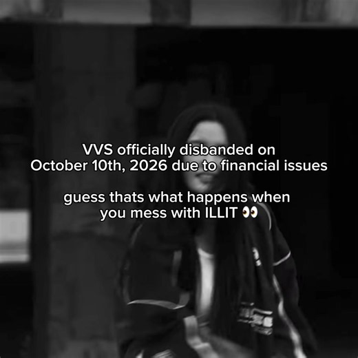 not saying ILLIT had anything to do with it, but karma comes when you make fun of someone’s PTSD #illit #5thgenleaders #vvsdisband #kpop #iroha