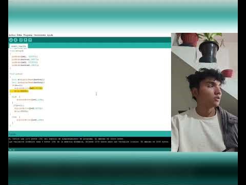 Arduino con pulsadores y LEDs, (los pulsadores manejan los Arduinos).