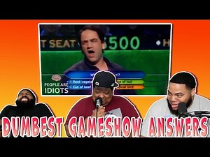 😂 TOP DUMBEST GAMESHOW ANSWERS AND MOMENTS OF ALL TIME! 😂 (TRY NOT TO LAUGH)