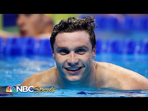 Bobby Finke wins second event of trials with dominating 1500m win | NBC Sports