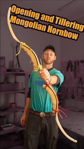 How To Make Mongolian Hornbow #hornbow #bowmaking #tutorial