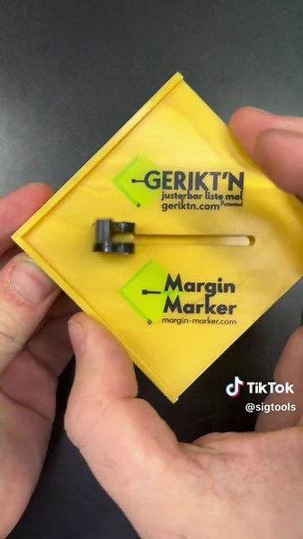 Gerikt’n Margin Marker! From Norway 🇳🇴 Easy to Use✅ Simple Layout✅ 0-25mm scale✅ ShopSigTools‼️ #CapCut #margin #marker #tools #norway