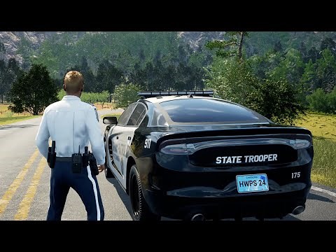 On Patrol in Highway Police Simulator