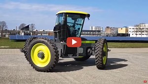 H2Trac – The Electrically-Powered Tractor . Four-wheel steering and variable track width – TractorLab