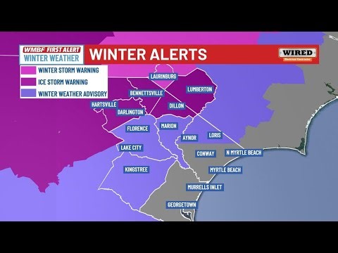 FIRST ALERT WEATHER DAY: Freezing rain plus a couple of heavy downpours through the night
