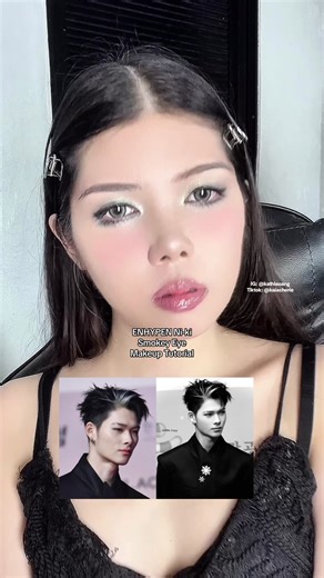 ENHYPEN Ni-ki Silver Smokey Eye Makeup Tutorial 🖤🪩🩶📷🗡️⛓️🥀🐆 @Careline @joocyeevibe @Joocyee Aesthetic💫 @JOOCYEE OFFICIAL @NYX Professional Makeup @cliocosmetics_global @CLIO PHILIPPINES @클리오 찐 @Hyntoor_Cosmetics @AZTK PH @AZTK BD @OLOLA @enhypen #enhypen #ni_ki #smokeyeyemakeup