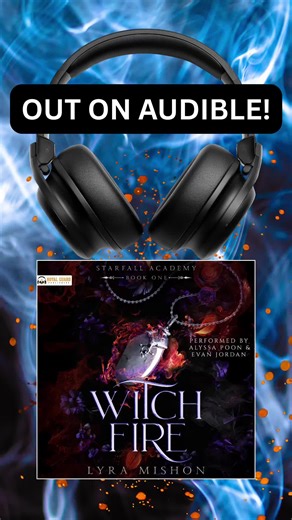 Have you got your witch fire audiobook yet?! #fatedmatesbooks #paranormalromanceseries #audiobookrecs #audiobooktok #witchfire