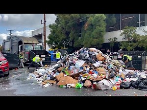 Massive Garbage Pile Cleanup - Athens Services