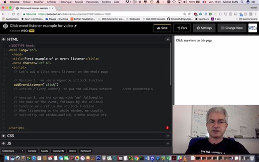 [JavaScript 简介]添加和移除事件监听器