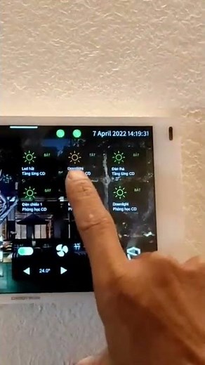 crestron touch screen tsw1070