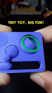3D Printed Fidget Toy. 📁File: Makerworld 🖨️Printer: @bambulab_official P1S AMS Filament: @bambulab_official PLA Purple, Green, Gold. #asmr #3dprint #3dprinting #3dprinted #bambuseful #videooftheday #fidget #toy #pin #ring #slider | Printsculptors