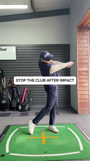 Mastering Golf Compression with the Hit It Hard & Stop Drill