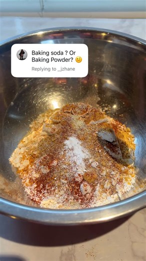 Teresa Ross | Yes, baking soda can be used when frying chicken, just a small pinch! Too much can give it a soapy taste or affect the texture.... | Instagram