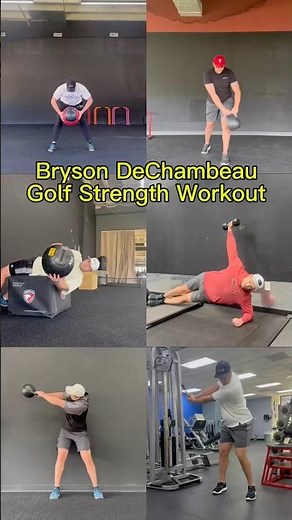 Bryson DeChambeau golf workout #golfexercise