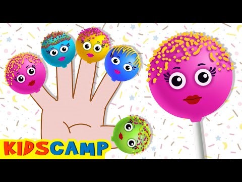 🍭💕 Lollipop Finger Family + More Nursery Rhymes And Toddler Songs By KidsCamp