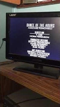 Closing to Fantasia 1991 VHS
