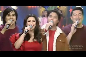 ASAP Throwback: Regine, Luis, Daniel and Piolo sing a Christmas carol | ABS-CBN Entertainment