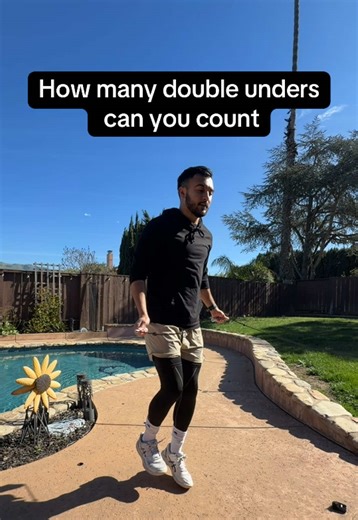 Double Under Jump Rope Challenge: How Many Can You Count?