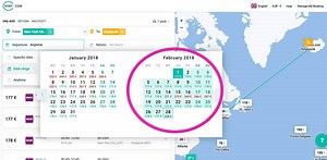 Google Flights Classic Map